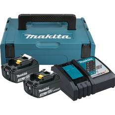 Makita Ladegerät Batterien & Akkus Makita 2xBL1830B + DC18RC