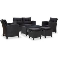 Outdoor Lounge Sets vidaXL 46151 Outdoor Lounge Set, 1 Table incl. 2 Chairs & 1 Sofas