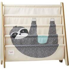 Beige Bokhyller 3 Sprouts Sloth Book Rack