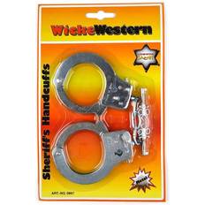 Metall Polizeispielzeuge Robetoy Sheriffs Handcuff