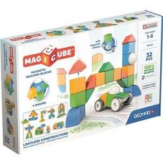 Geomag Construction Kits Geomag Magicube 4 Shapes Recycled World 32pcs