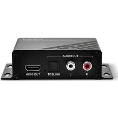 HDMI-HDMI/Toslink./USB B Micro/2RCA F-F Adapter