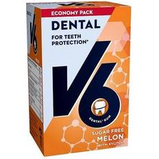 V6 Tyggegummi V6 Dental Care Melon 50st