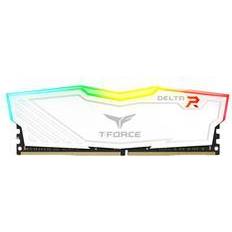 TeamGroup RAM Memory TeamGroup T-Force Delta RGB White DDR4 3600MHz 2x16GB (TF4D432G3600HC18JDC01)