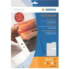 Scrapbooking Herma Fotophan Transparent Photo Pockets 10x15cm 10pcs