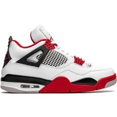 Men - Nike Air Jordan 4 Shoes Nike Air Jordan 4 Retro OG 2020 M - White/Black/Tech Grey/Fire Red