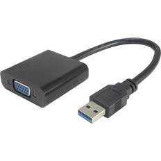 USB A-VGA 3.0 M-F Adapter