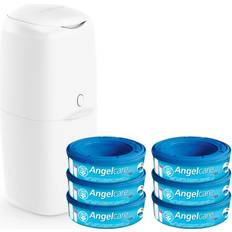 Angelcare Windeleimer Angelcare Nappy Disposal System Value Pack with 6 Refill Cassettes