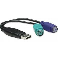 USB A-2xPS/2 M-F 0.2m