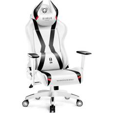 Weiß Gaming-Stühle Diablo X-Horn 2.0 XL King Size Gaming Chair - White