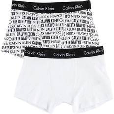 Calvin Klein Boxershorts Calvin Klein Boy's Logomania Trunks 2-pack - White PR/White (B70B792003-101)