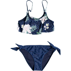 Roxy Heaven Wave Flutter Bikini Set - Mood Indigo Animalia S (ERGX203348)
