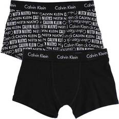 Calvin Klein Boxershorts Calvin Klein Boy's Logomania Trunks 2-pack - Black (B70B792003-002)