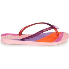 Flip Flops Children's Shoes Havaianas Kid's Slim Glitter II - Candy Pink