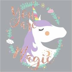 RoomMates Unicorn Magic Peel and Stick Wall Decals with Glitter