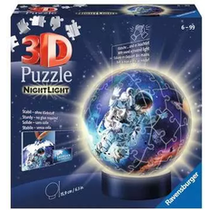 Ravensburger 3D Puzzle Ball The Astronauts 72 Pieces
