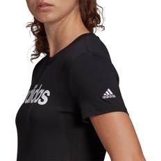 Adidas T-Shirts adidas Essentials Slim Logo Tee - Black/White