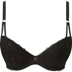 Ann Summers Sexy Lace Black Boost Plunge bra size 30A EU65A Free post NWT