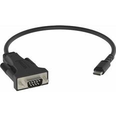 USB C-DB9 0.4m