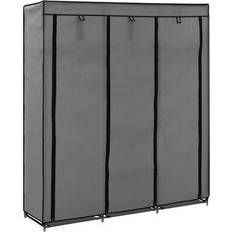 vidaXL Compartments and Rods Garderobe 150x175cm
