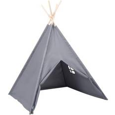 Tre Leketelt vidaXL Tipi Tent for Children with Peachskin Bag