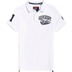 Superdry Classic Superstate Polo Shirt - White