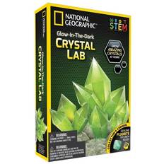 Tre Eksperimentbokser National Geographic Glow In Dark Crystal Green