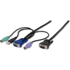 VGA-2PS2/VGA/USB A 2.0 1.8m