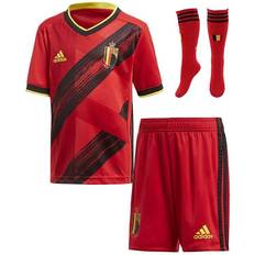 Adidas Soccer Uniform Sets adidas Belgium Home Jersey Mini Kit 2020