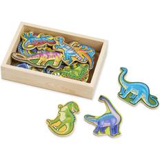 Tre Magnetleker Melissa & Doug Wooden Dinosaur Magnets
