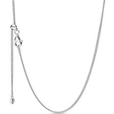 Pandora Curb Chain Necklace - Silver