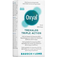 Kontaktlinsetilbehør Bausch & Lomb Oxyal Trehalos Triple Action 10ml
