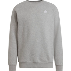 adidas Adicolor Essentials Trefoil Crewneck Sweatshirt - Medium Grey Heather
