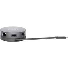 DisplayPort - USB C Kabler Dell DA310 USB C-DisplayPort/HDMI/VGA Adapter
