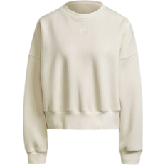 adidas Women's Originals Adicolor Essentials Fleece Sweatshirt - Wonder White