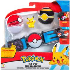 Toys Pokémon Clip 'N Go Bältesset Poke Ball Luxury Ball & Pikachu