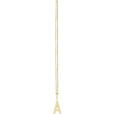 Design Letters Halskjeder Design Letters Chain Necklace - Gold