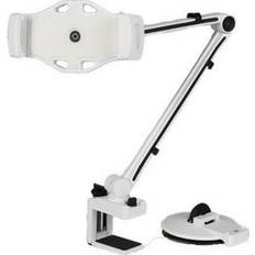 Holdere til mobile enheter Deltaco 2 in 1 C-Clamp Smartphone and Tablet Stand with Suction Cup