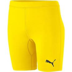 Herren Lange Unterhosen Puma Liga Baselayer Short Tights Men - Cyber Yellow