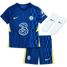 Nike Chelsea FC Soccer Uniform Sets Nike Chelsea FC Home Jersey Baby Kit 21/22 Infant