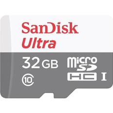 32 GB Memory Cards & USB Flash Drives SanDisk Ultra microSDHC Class 10 UHS-I 100/10MB/s 32GB