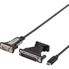 USB C-RS232/DB-9 2.0 1.5m