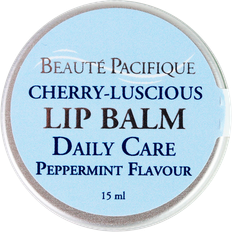 Glans Leppepomade Beauté Pacifique Cherry-Luscious Lip Balm Repair & Care Peppermint 15ml