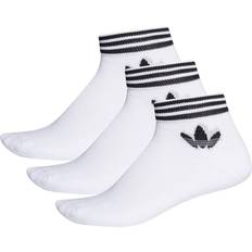 Adidas Sokker adidas Trefoil Ankle Socks 3-pack - White/Black