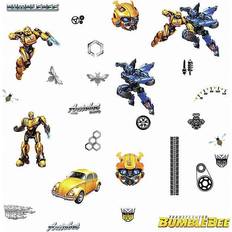 Transformers bumblebee RoomMates Transformers Bumblebee Peel & Stick Wall Decals