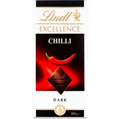 Lindt Sjokolade Lindt Excellence Dark Chilli Bar 100g 1pakk