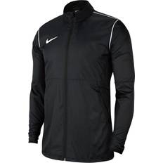 Reißverschluss Oberbekleidung Nike Kid's Repel Park 20 Rain Jacket - Black/White/White (BV6904-010)