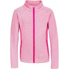 Trespass Kid's Bunker Fleece Jacket - Pink Lady Stripe (UTTP4147)