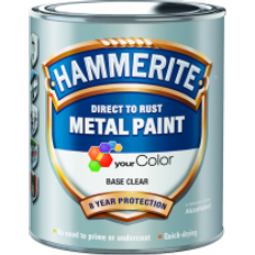 Hammerite - Metallmaling Hvit 0.5L