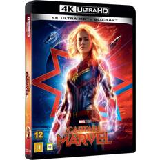 Action/Eventyr 4K Blu-ray Captain Marvel (4K Ultra HD + Blu-Ray)